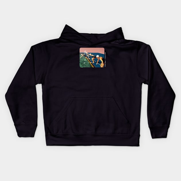 False Start Kids Hoodie by Jessica Brilli